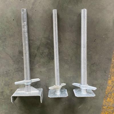 0.5-1.8 Meters Adjustable Prop Scaffolding Construction Steel Bracket Stands With Hot Dip Galvanized Surface