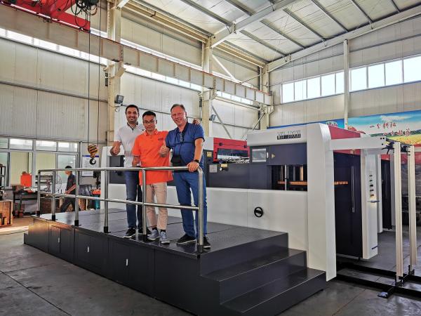 MYP-1060H Automatic Die Cutting & Stripping Machine ,Max Paper Size:1060*760mm      Max Running Speed:7500s/h