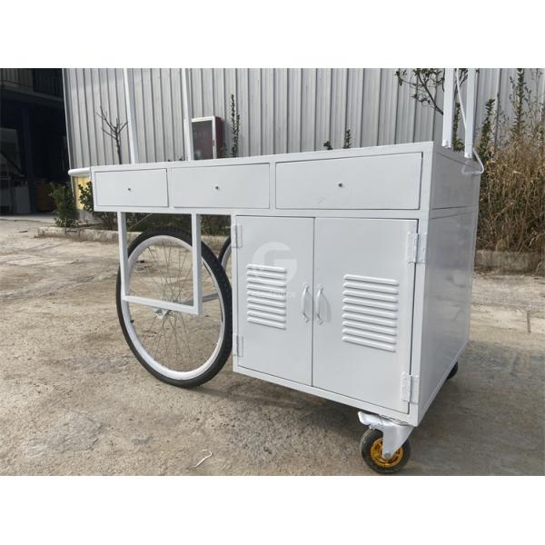 Chinese Ice Cream Mobile Cheap Price Street Crepe Fast Food Cart Tricycle Mobile Food Truck