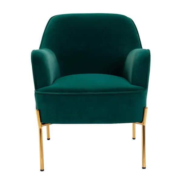 Luxury Anti Fading Modern Velvet Dining Chairs Multiscene Durable