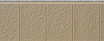 Heat preserving and insulating Facade panel Tile texture