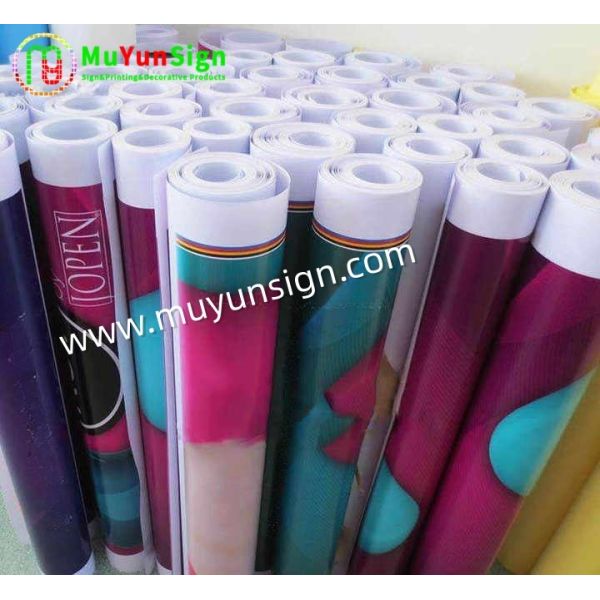 Signs PVC Self Adhesive Vinyl For Car Wrapping Floor Decals