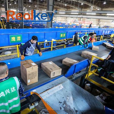 Flexible Custom Conveyor Belts Modular Structure For Warehouse