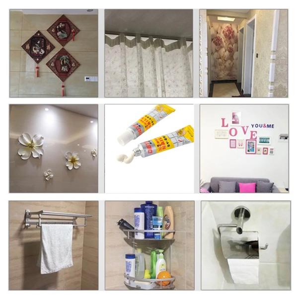 Porcelain White Liquid Nail Adhesive For Weathering Resistance In Construction Bonding