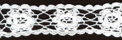 exquisite elastic stretch Crochet Lace trim handmade 7cm Cotton Lace