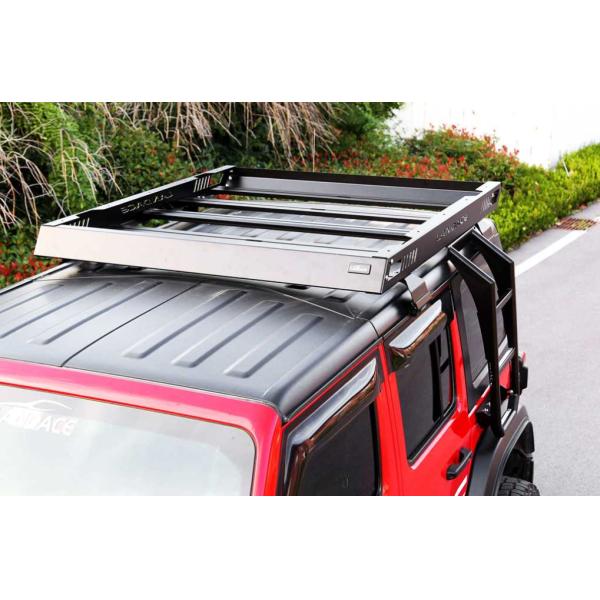 Direct Sale Car Roof Basket Cargo Carrier Basket Roof Rack Black 1455*1425*113mm