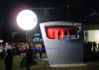 La iluminación impermeable del acontecimiento de la esfera del color claro del globo de la luna hincha el soporte de trípode