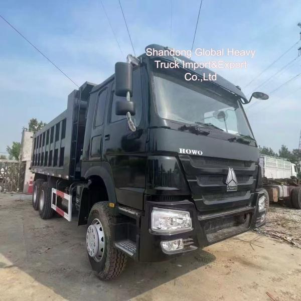 Chine Sinotruk HOWO 6*4 10 roues pneus 371ch 380ch 400ch 30 tonnes Camion tracteur benne basculante