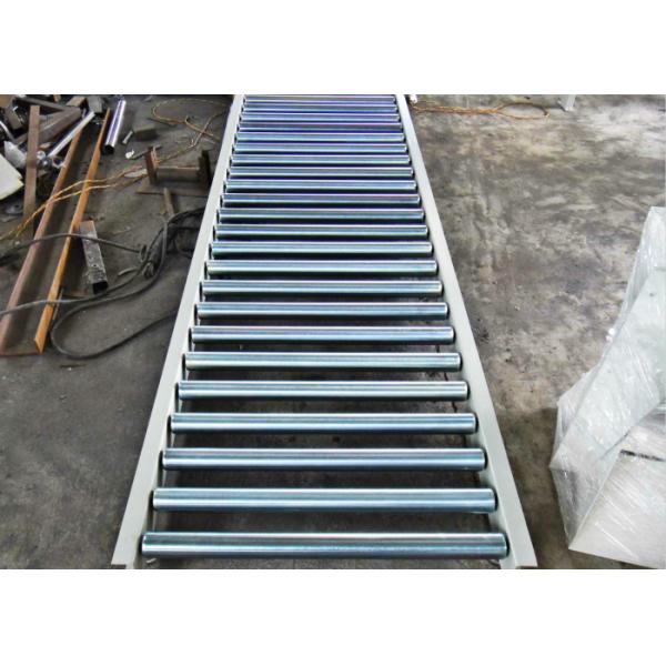 Custom Roller Conveyor Systems With Cold Rolling Steel , Standard Gray