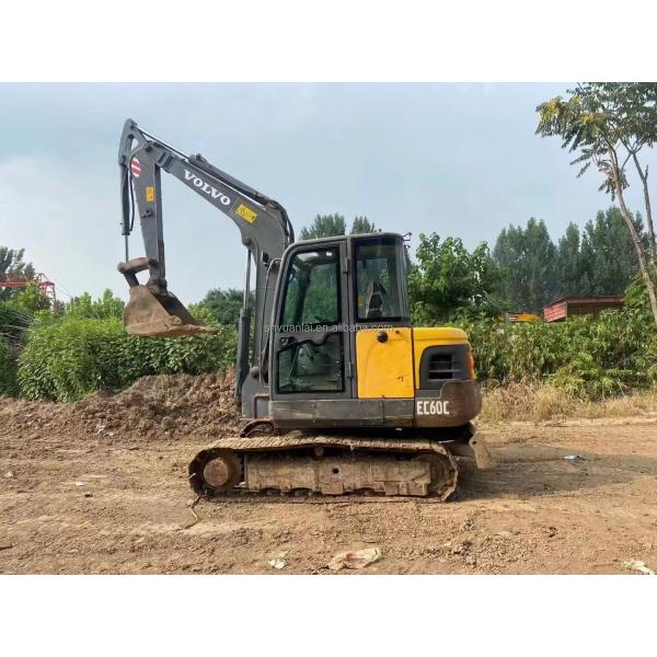 Мини использованный Volvo EC55 EC60 рельсовый экскаватор для тяжелых работ