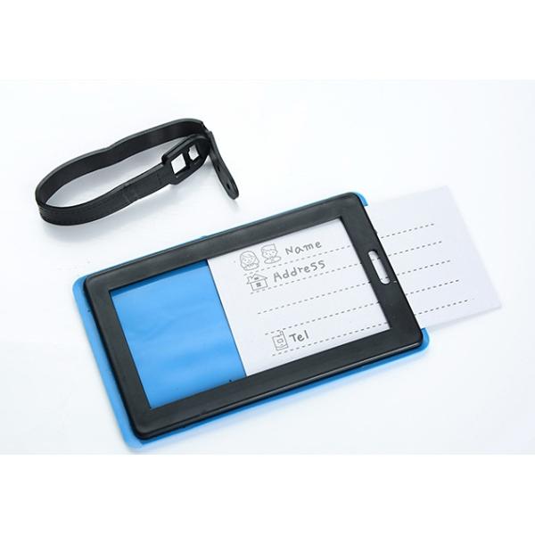 Wholesales cheap promotional bulk plastic luggage tags for gift