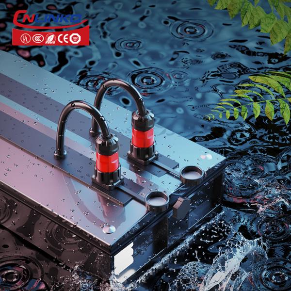 Cnlinko YM Series M20 Plastic Quick Bayonet 4 Pin Circular Power Connector with Dustproof Cover Design