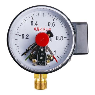 KMC-YX100 SS Electric Contact Differential Pressure Gauge For Temperature Water Supply