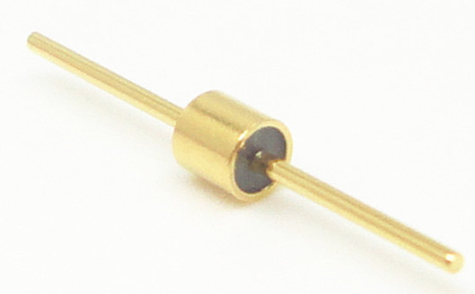 Kovar 7052 vidros para metal conectores herméticos do selo cortou em linha reta passagem