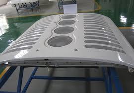 Cold Rolled Steel FRP Auto Parts Fiberglass Shell Save Energy Consumption