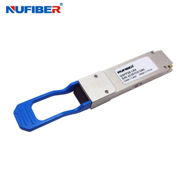 10KM 1310nm 100G QSFP28 Transceiver LC Optical Transceiver QSFP28-100G-LR4