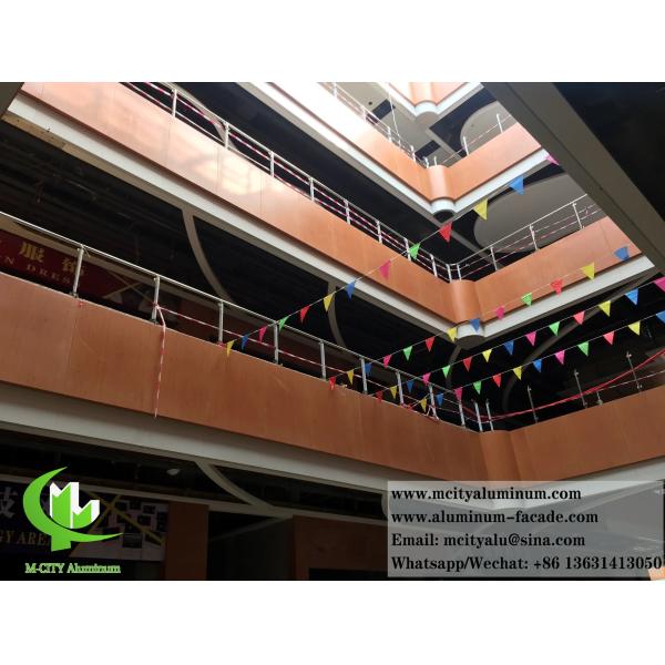 Le revêtement d'aluminium pour les façades de murs du système d'aluminium solide PVDF couleur 3 mm