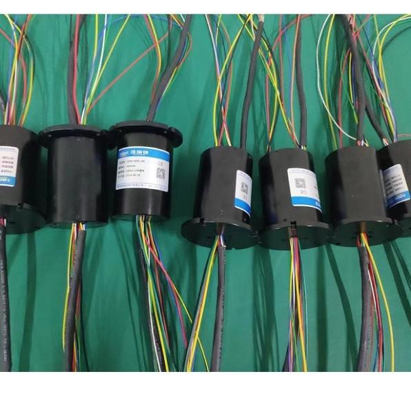 24 Circuits Integrated Slip Ring With Steady Transmission For Test Equipments
