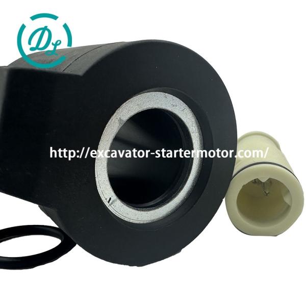 EexcavaStart 24V Solenoid Valve Coil EC210B OEM 14550884 14527267 Excavator Part