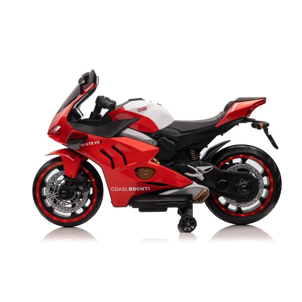 Children's Motorcycle 12V Battery Ride On Toy with Drivable Electric and Music Player
