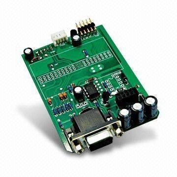 Os componentes da placa de circuito eletrônico do protótipo, FR4 basearam o fabricante do conjunto do PWB
