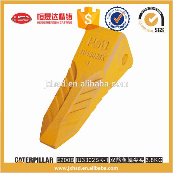 Dents de seau de pelleteuse 1U3352/1U3352RC/1U3302 TIPS mini dents de style de pêche 1U3302SK