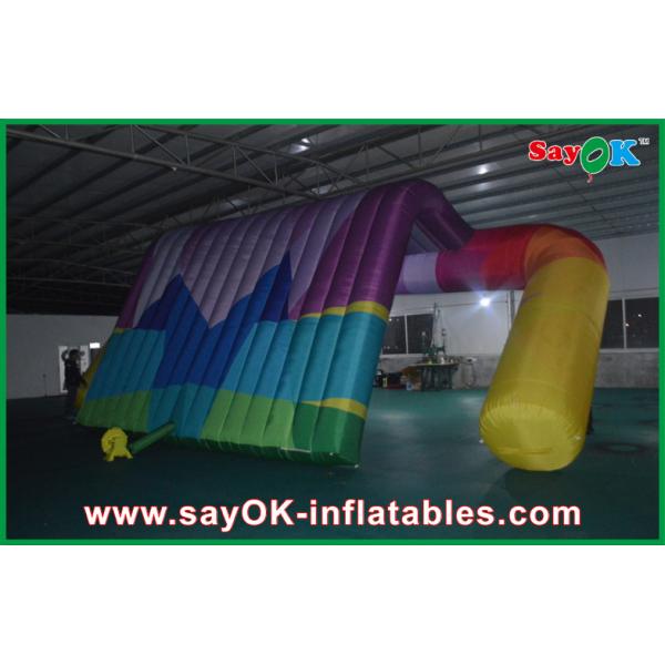 Прочность разрыва логоса воздуха напольной рекламы раздувным напечатанная шатром высокая