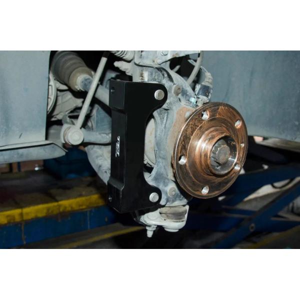 4-поршневой гоночный суппорт VW большой тормозной комплект 355*28 мм высокоуглеродистый диск гоночный и тормозные колодки для Lamando 18-дюймовый обод