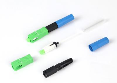 FTTH FTTB FTTX LC PC  Fiber Connector / Low IL Quick Assembly Connector