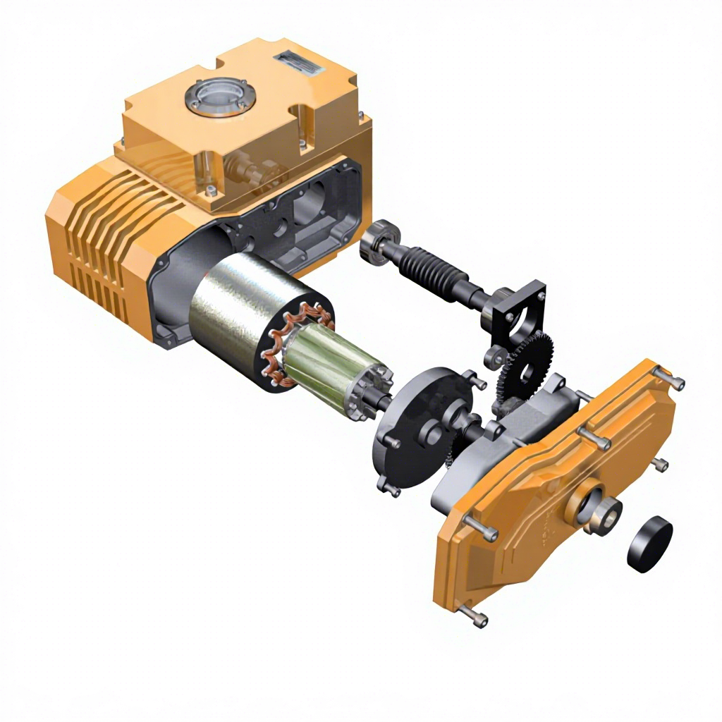 1/2in 4in WCB Stainless Steel Bidirectional Electric Explosion-Proof Diaphragm Valve for High Temperature DC24VAC110V380V220V