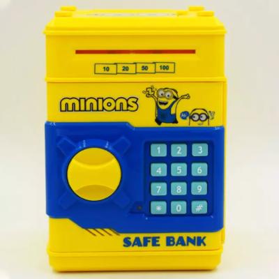 Dinheiro de salvamento do Atm do mealheiro eletrônico dos desenhos animados 500g para crianças