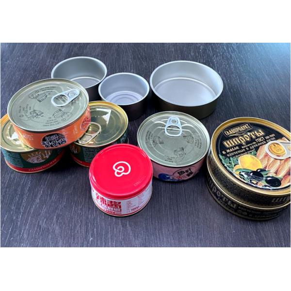 Настраиваемая консервная коробка для тунца Контейнеры для консервных продуктов D99x27 мм