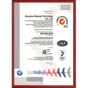 Shenzhen Electron Technology Co., Ltd. Certifications