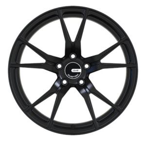 Alliage T6 d'aluminium concave léger de pouce 6061 des roues 22 de noir de