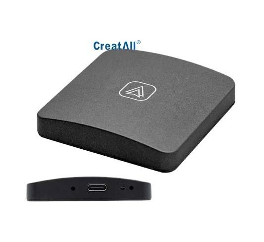 Creatall Wireless CarPlay Adapter Auto Car-Mounted Interconnect Box Android Compatibility Converts Wired Wireless for Enhanced