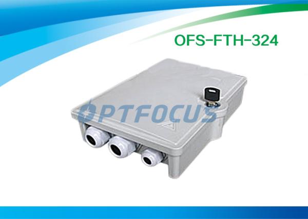 Micro Splitter Fiber Termination Box Passive Optical Points FTTH 16 SC Adapter