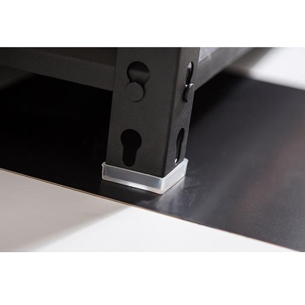 Multi Color Industrial Metal Shelving System / Metal Garage Shelves Long Lifespan