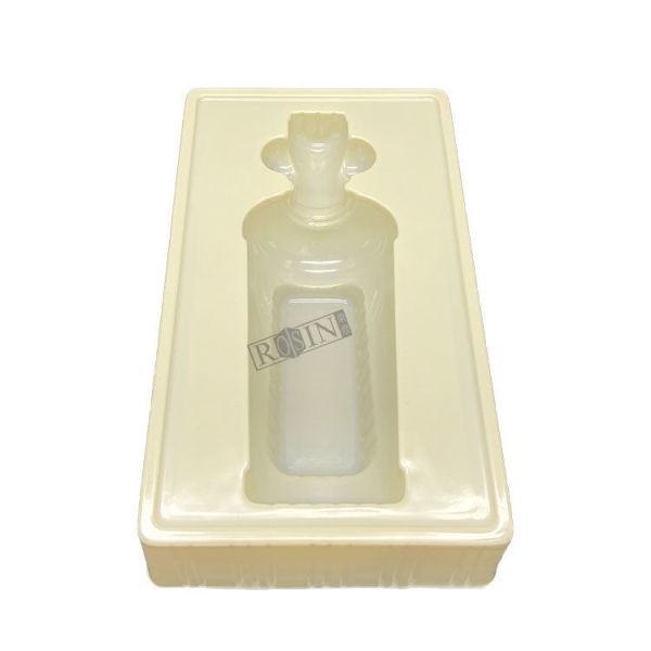 Premium Wine Liner Beige Insert Plastic Blister Tray Shockproof Wine Bottle Insert for Gift Packaging