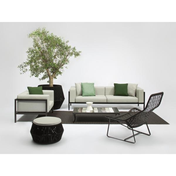 Modern Design Outdoor Corner Sofa with CUSTOMIZED Options and Waterproof Function