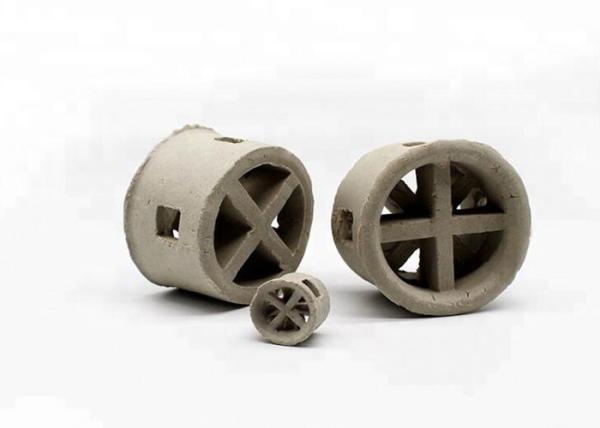 Gas Scrubbing Ceramic Random Packing Big Flux With Lower Pressure Drop