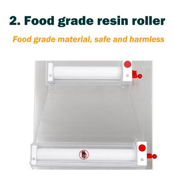 Pizza Dough Press Machine / Pizza Dough Roller Machine 480*560*700mm
