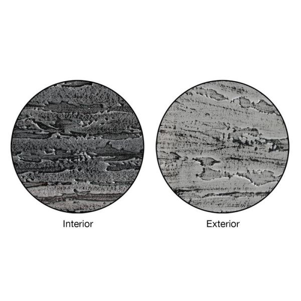 Чернота титана/серые тазы мытья L460 Bathroom * W330 * раковина сосуда H105mm прямоугольная черная