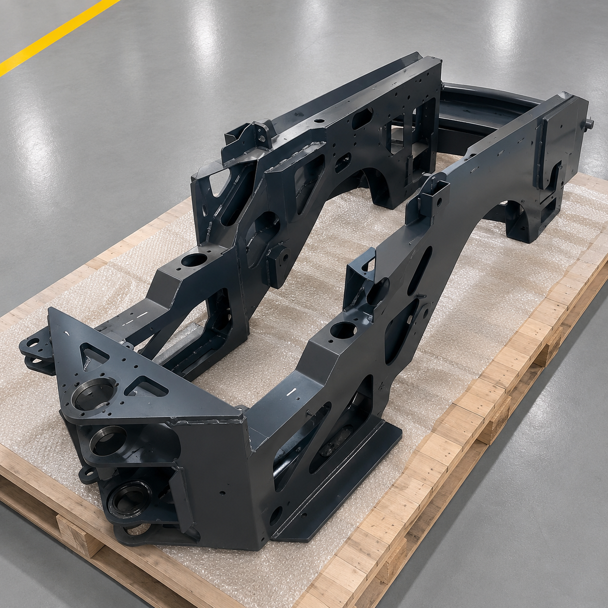 Heavy Duty OEM Manufacturing Services Professional Steel Welding Fabrication For Industrial Equipment