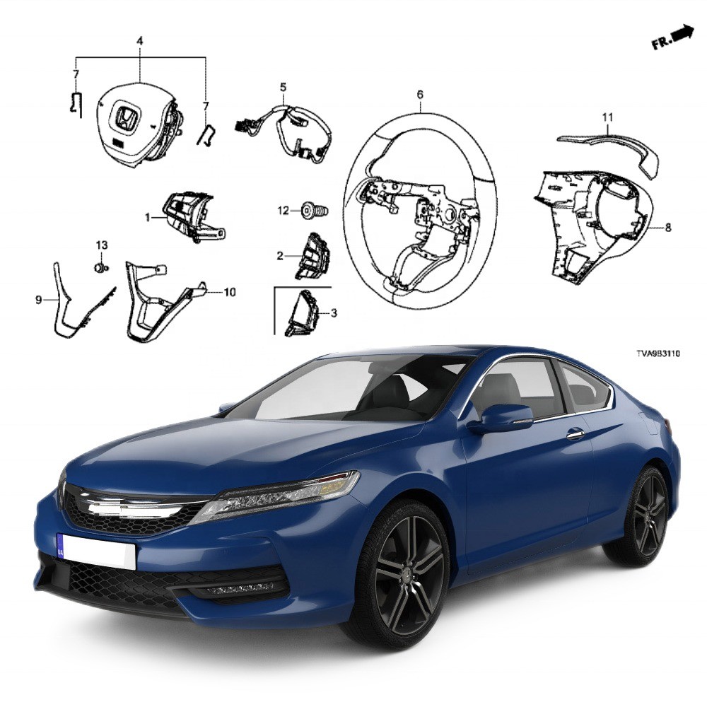 OEM 77801-TVE-H00ZA ABS Full Range Car Accessories for Honda Accord 18-22 100% Tested
