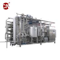 Máquina de esterilização tubular de energia-calor para suco de uht e bebidas de leite
