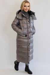 FODARLLOY 2022 Winter Coat Women Slim Snow Outwear Medium-long Wadded Jacket Thick Padded Warm Cotton Parkas