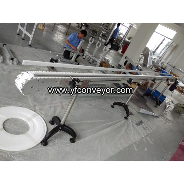 Flexible Plastic Slat Chain Conveyor