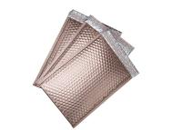Anuncios publicitarios metálicos de empaquetado protectores Rose Gold Gravure Printing de la burbuja