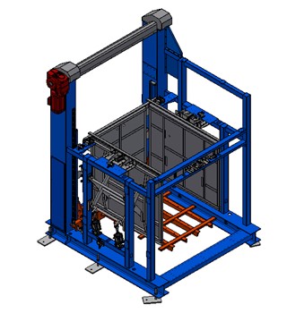 PLC Industrial Full Cans Beverage Palletizer High Speed 15Kw 380V