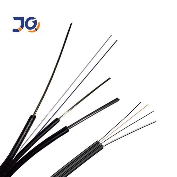 Cabo de Fibra Óptica 1 Núcleo de Modo Único Gjxh Exterior 2 Núcleo Gjyxfch G652d G657A1 A2 Cabos de Fibra Óptica Indoor Outdoor Ftth Drop
